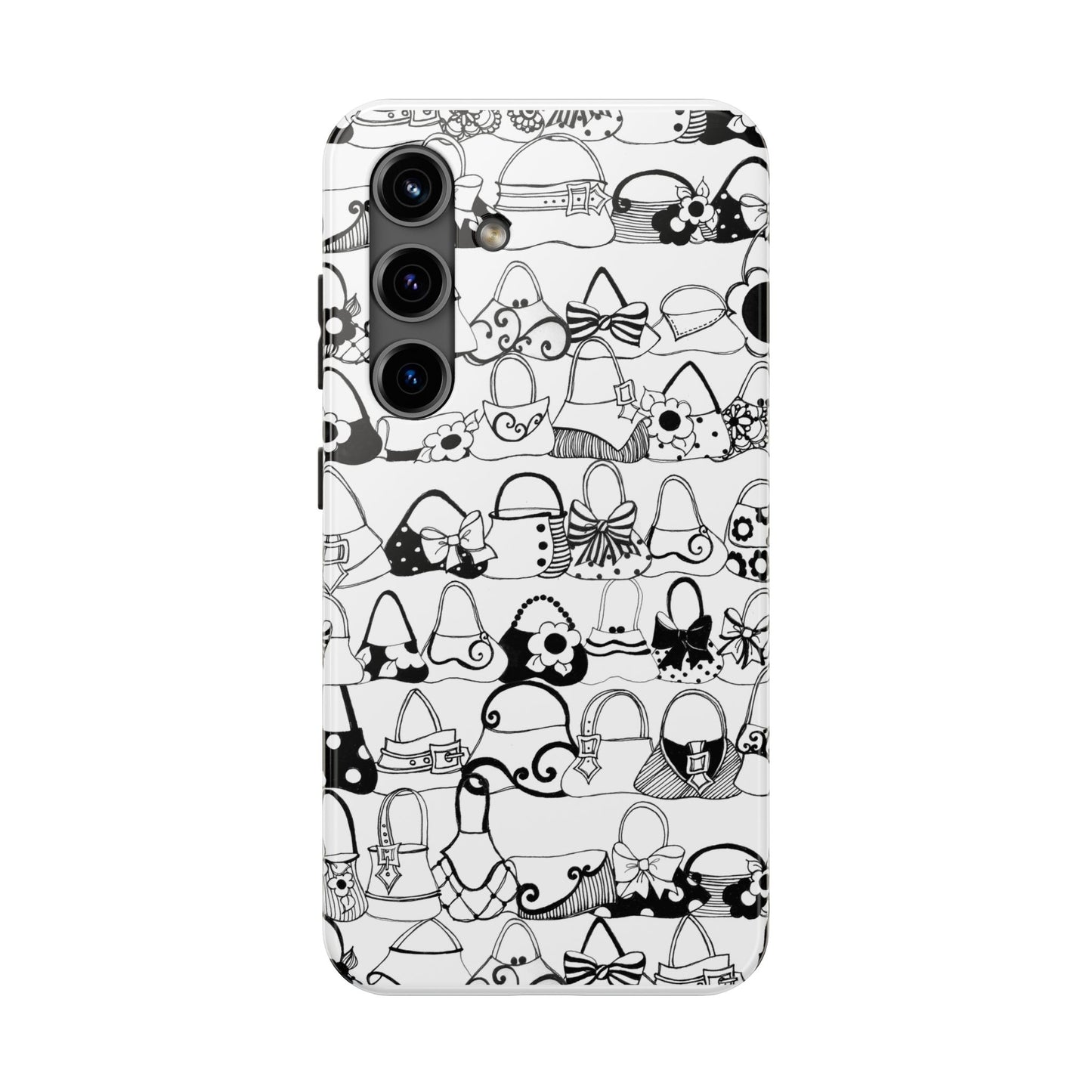 Purse Shelf White Phone Case