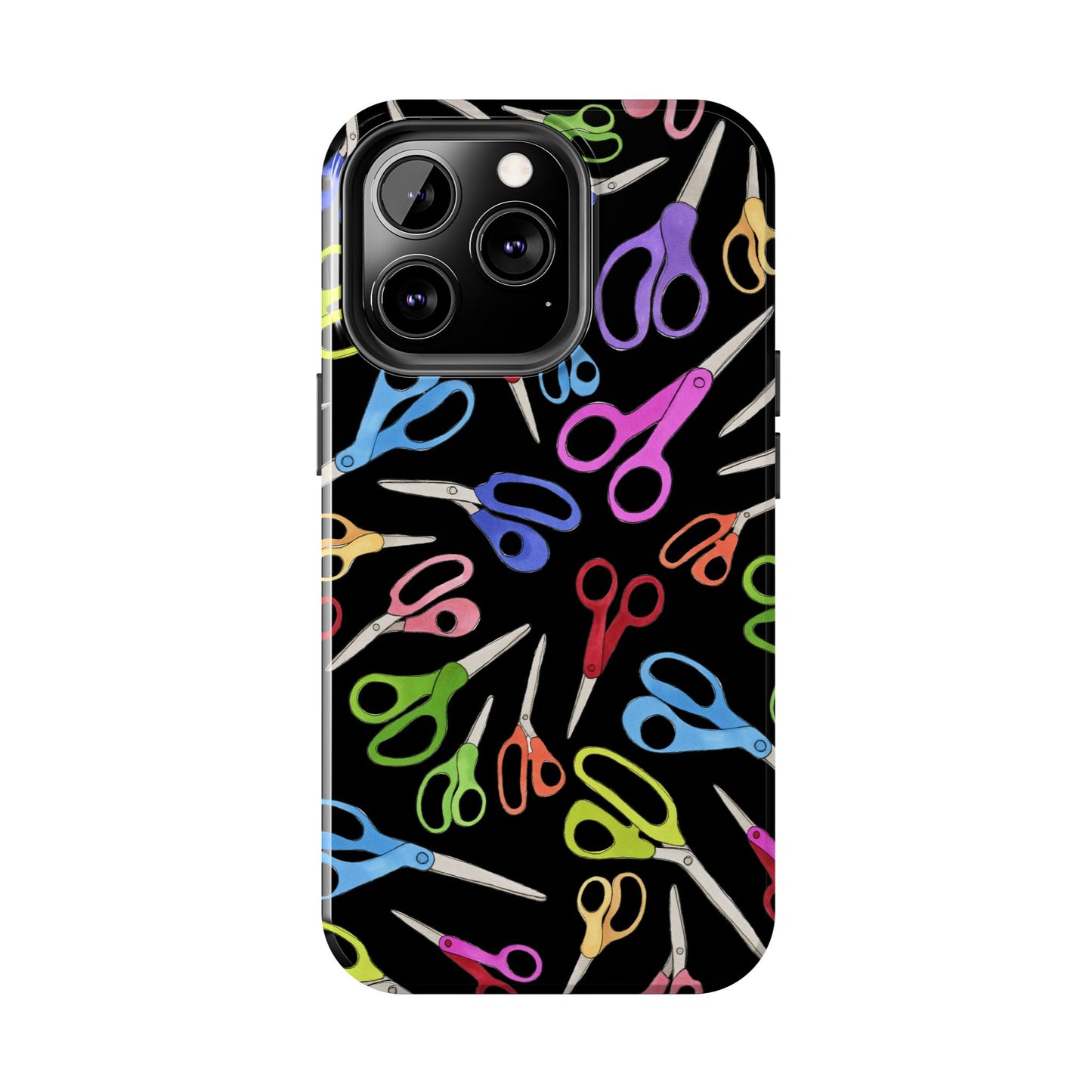 Shear Fun Black Phone Case