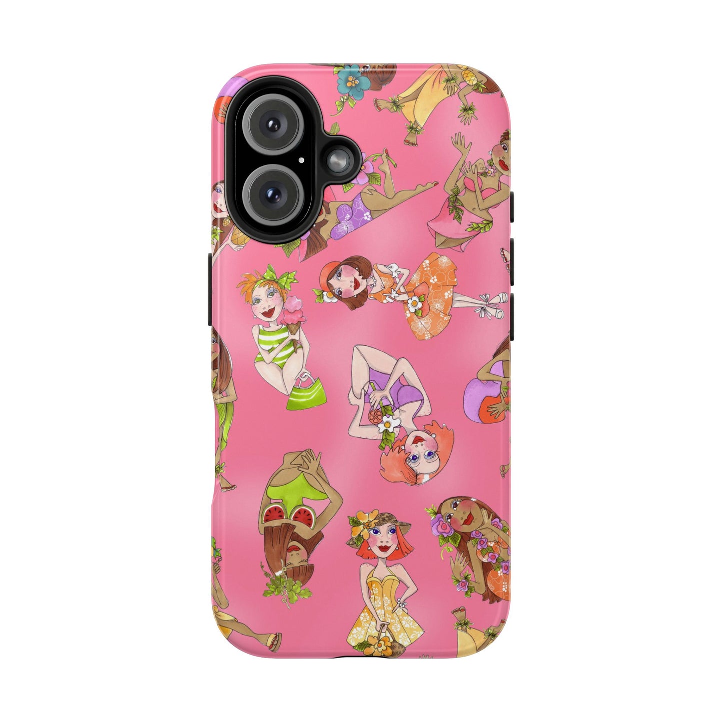 Island Toss Pink Phone Case
