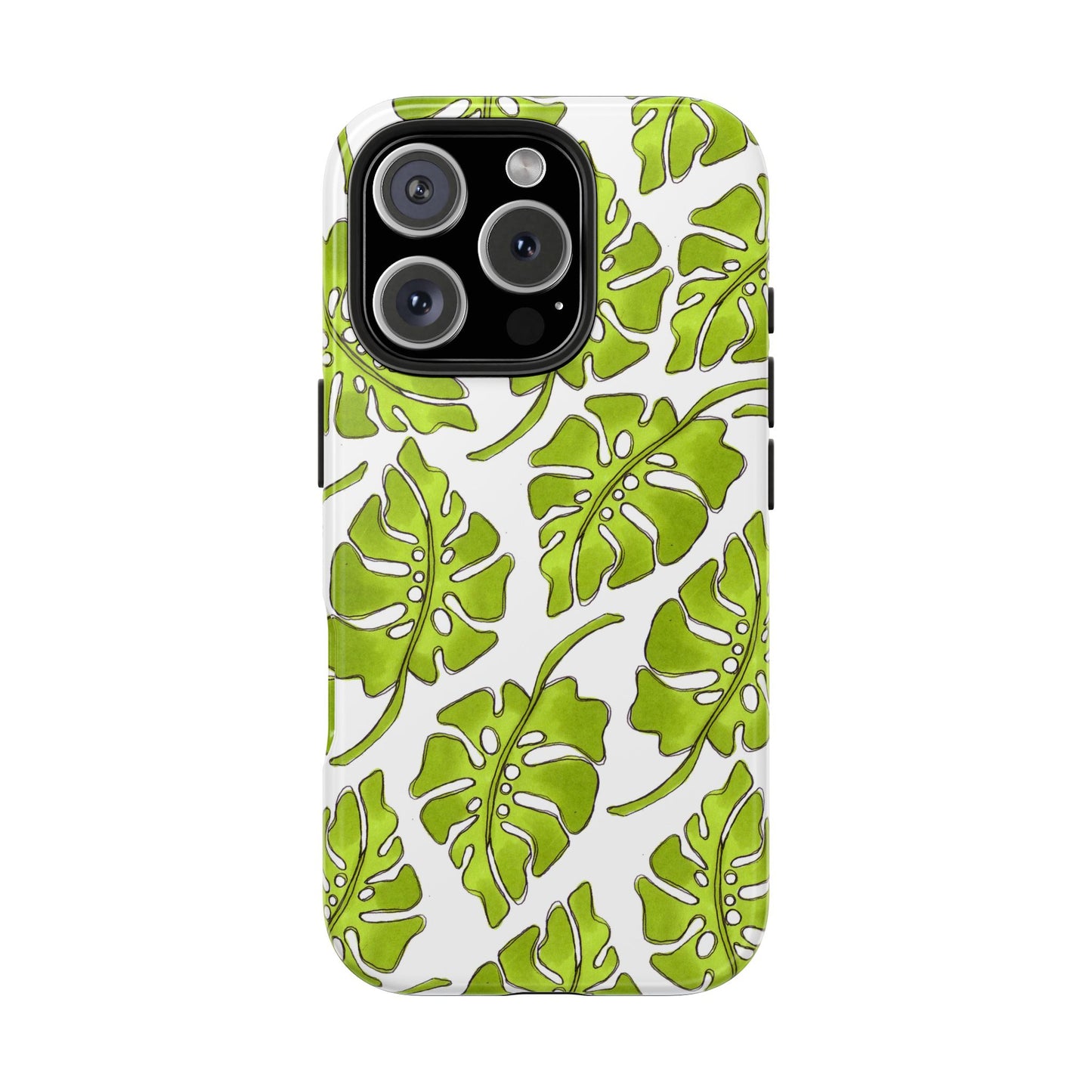 Big Leaf White Phone Case