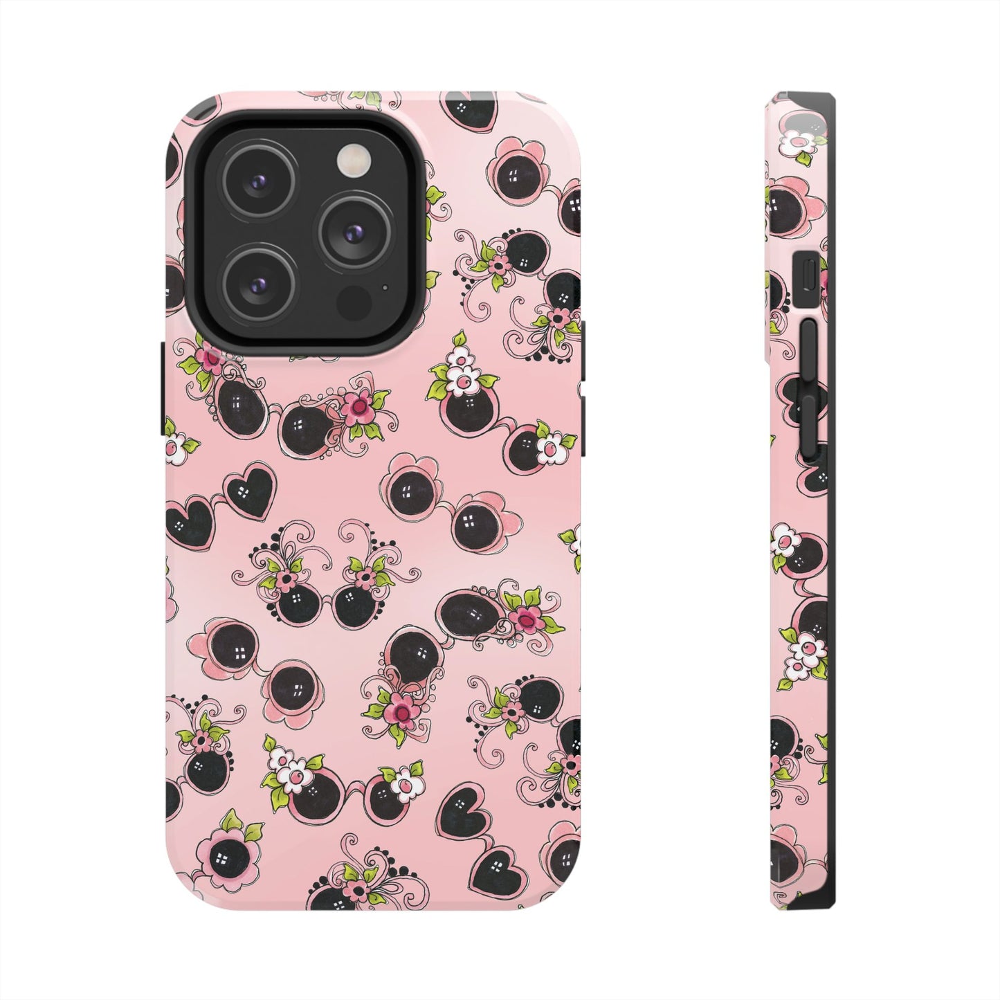 Tossed Shades Pink Phone Case