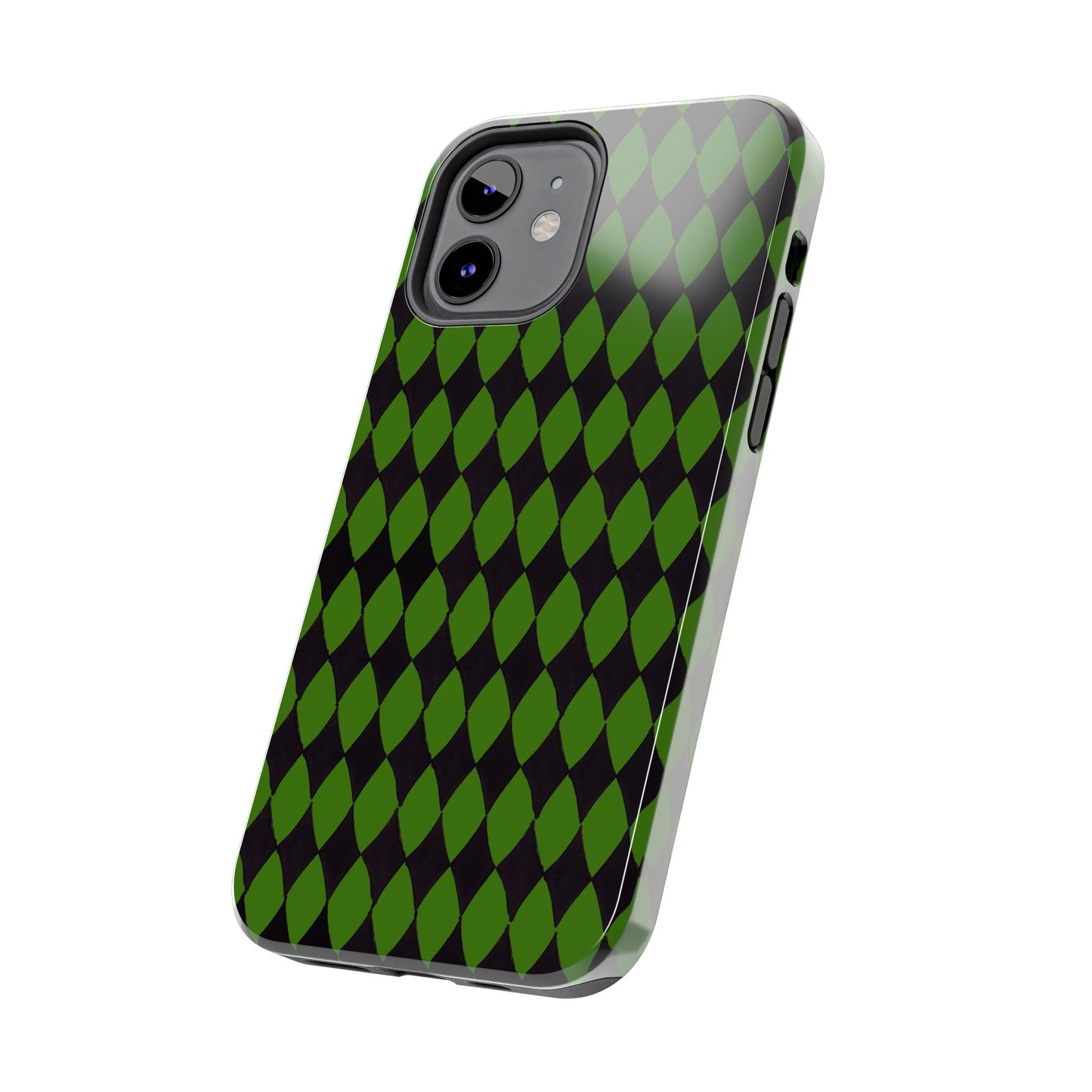 Diamond Green / Black Phone Case