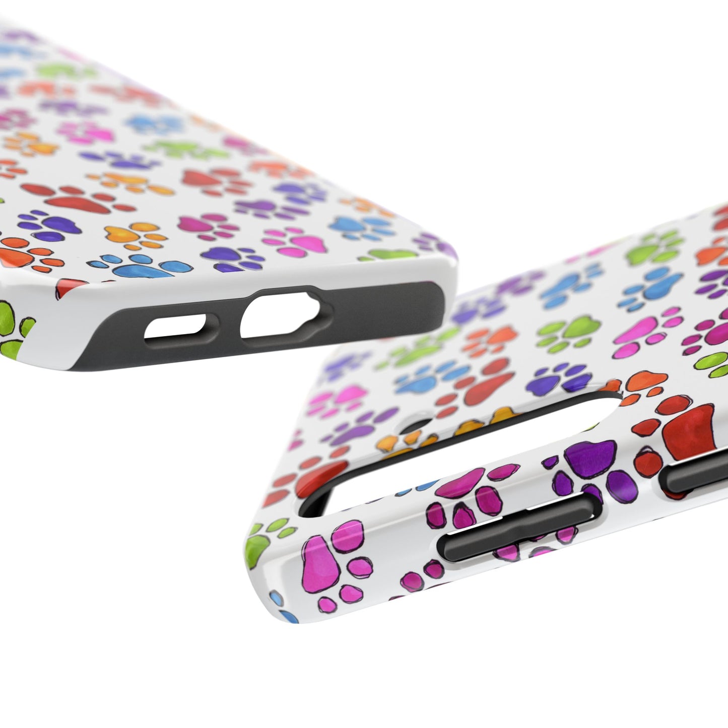 Fancy Paws White Phone Case