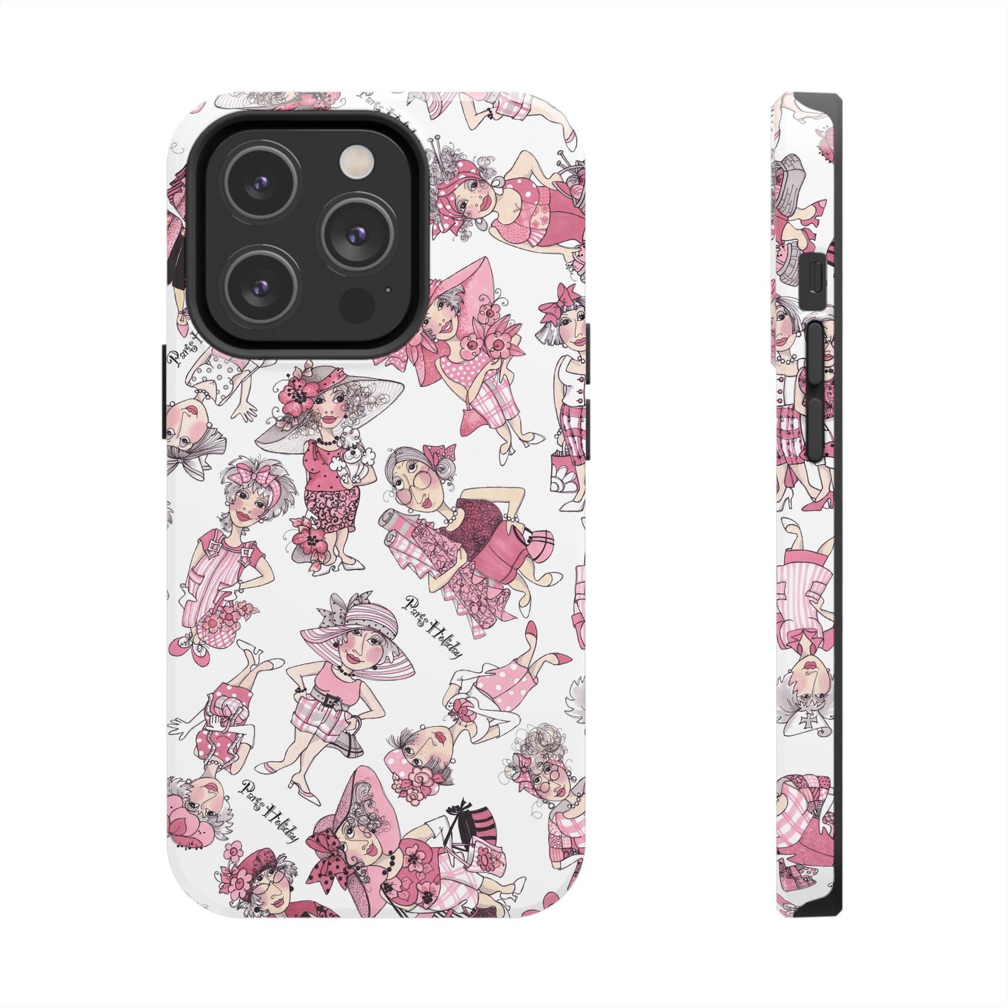 Parisians White Phone Case