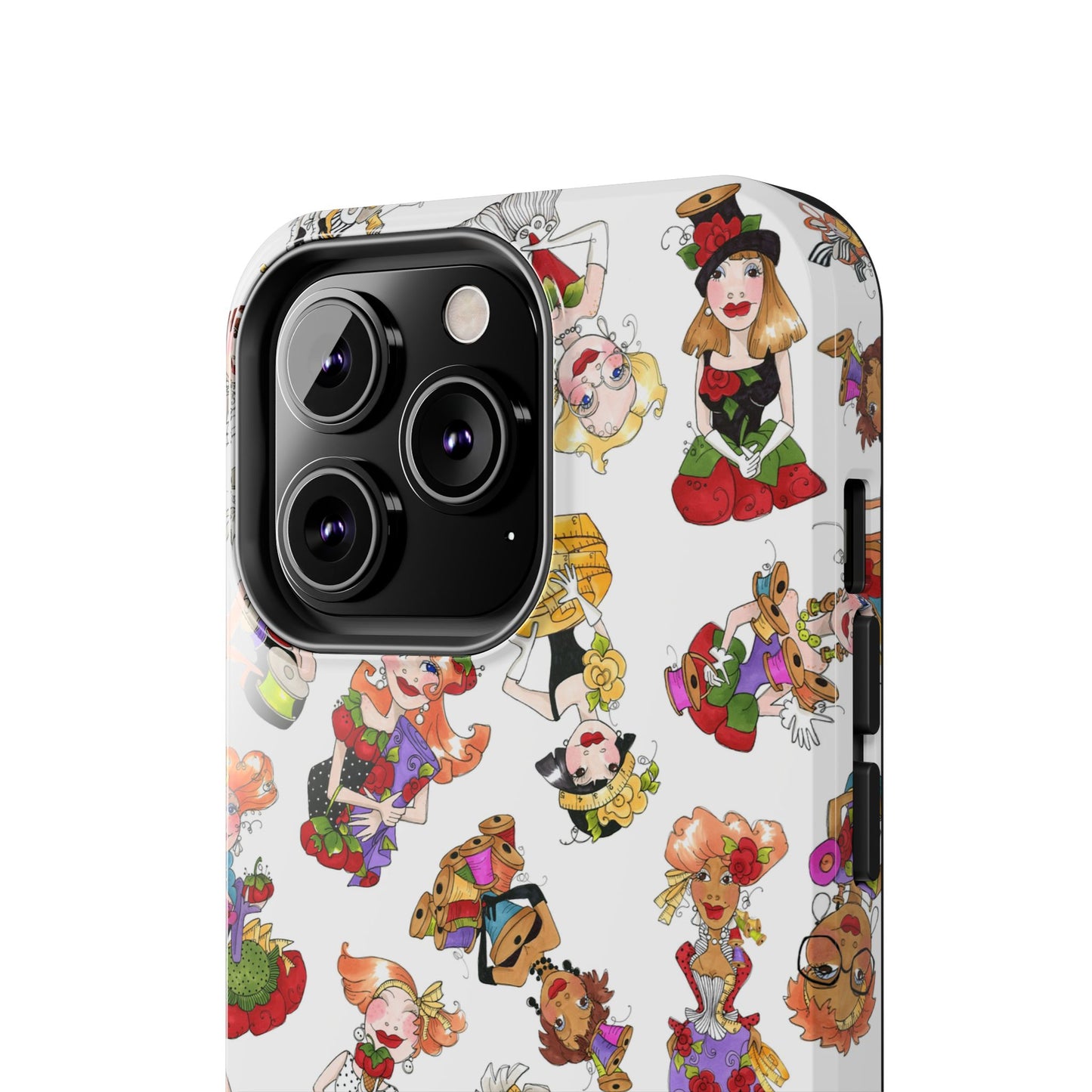 Curious Toss White Phone Case