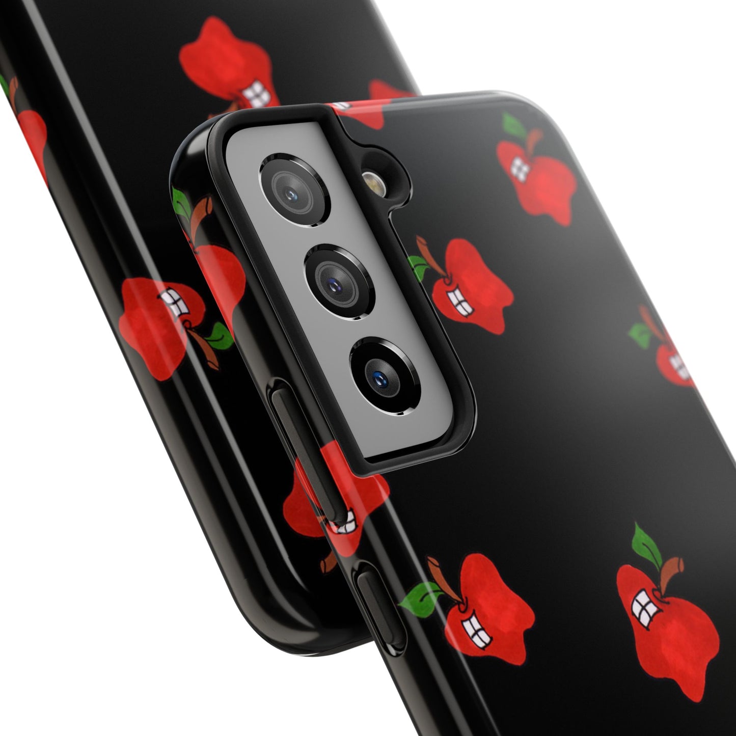 Flying Apples Black Phone Case