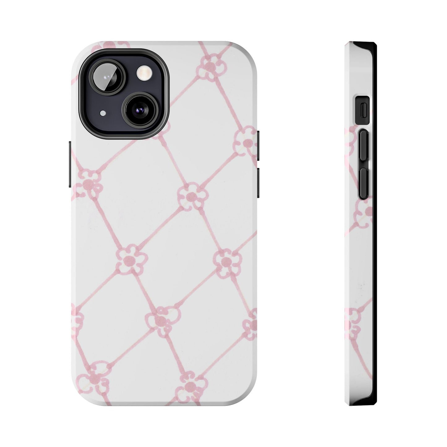 Flower Model Scroll Phone Case