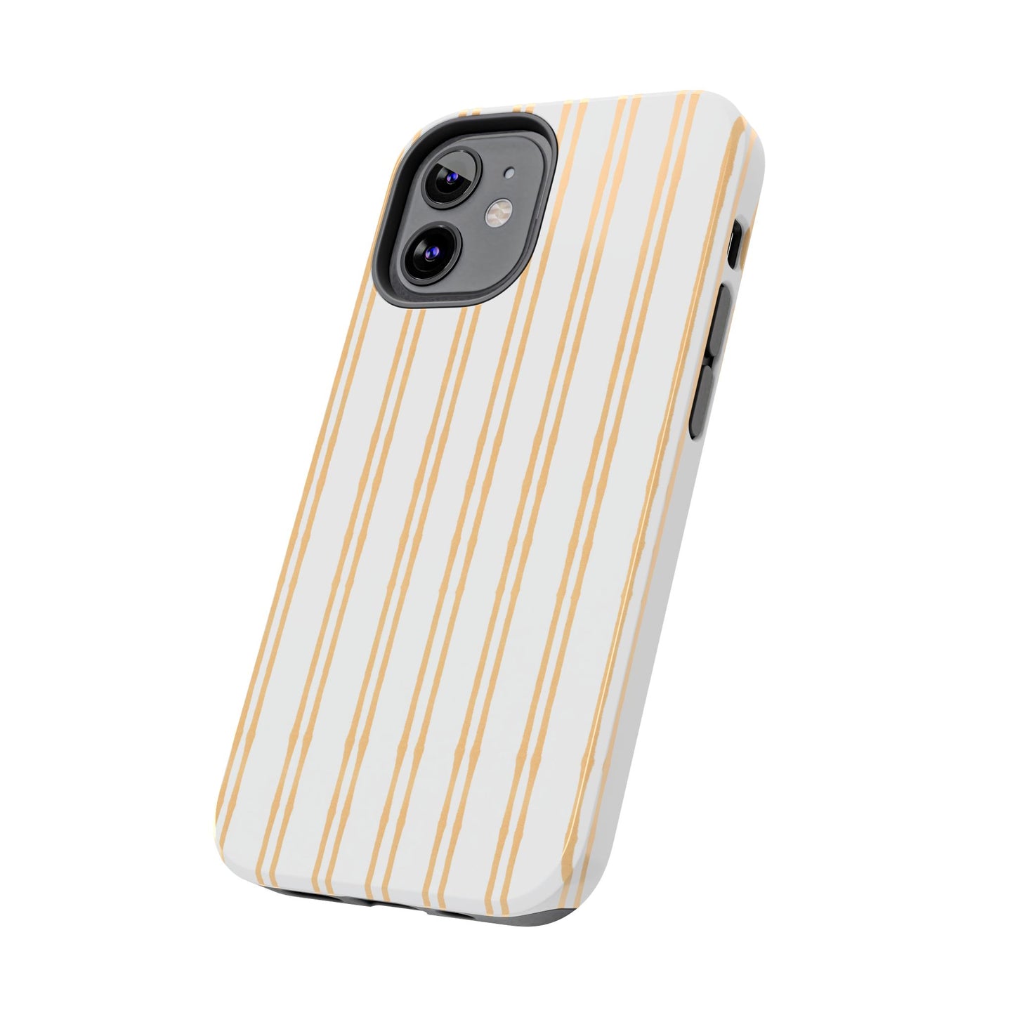 Double Stripe Yellow Phone Case