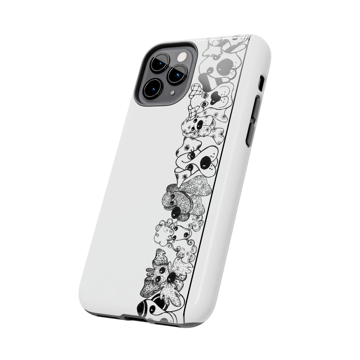 Doggie Dear Border Phone Case