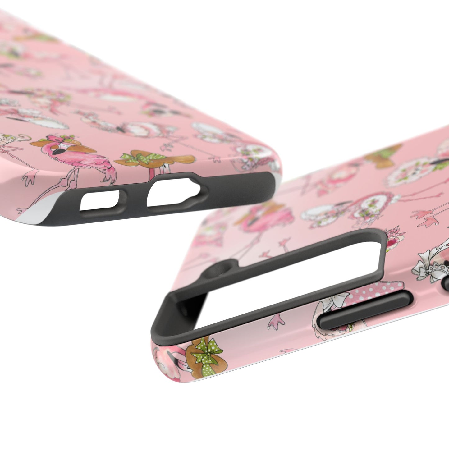 Tossed Flams Pink Phone Case