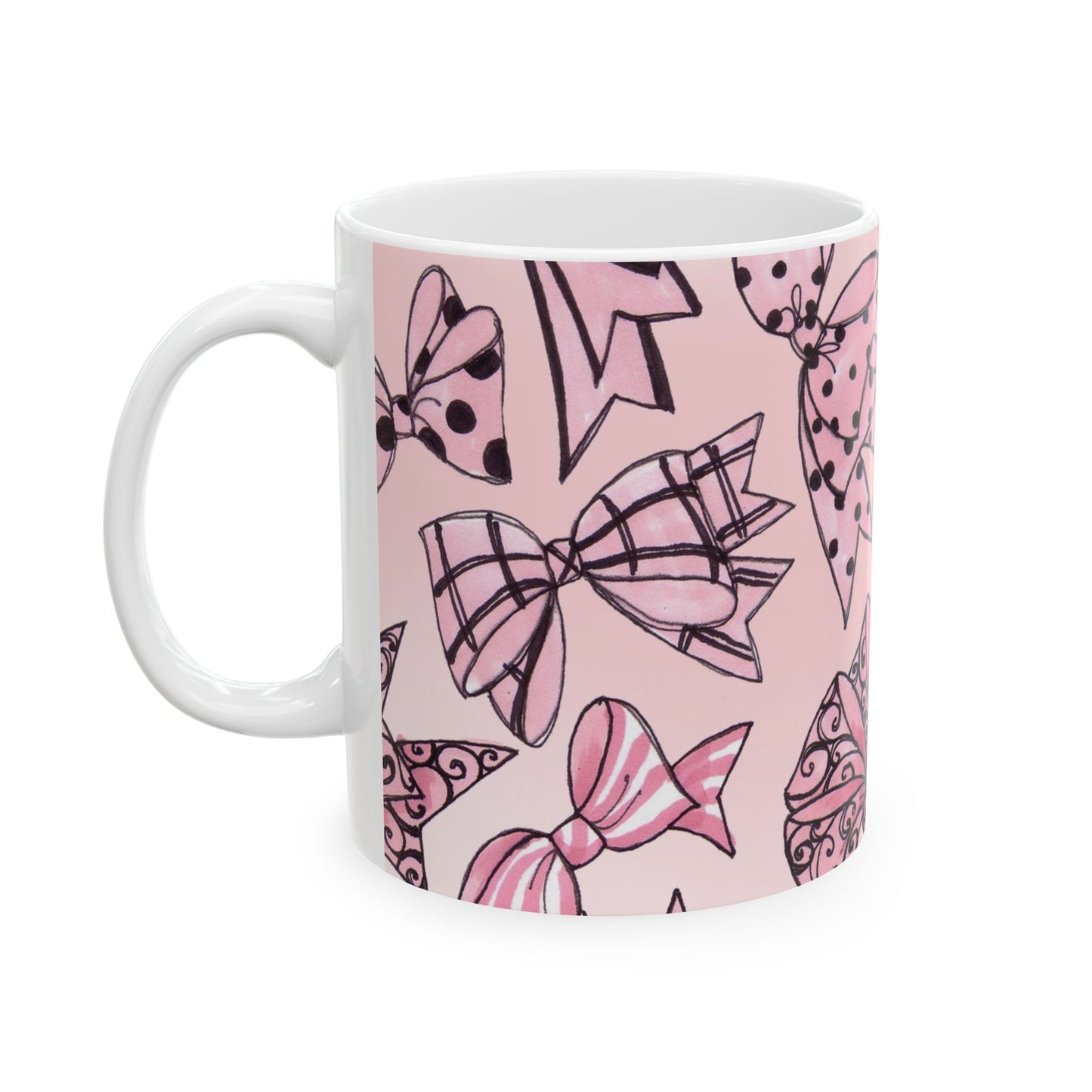 Buncha Bows Pink Cup
