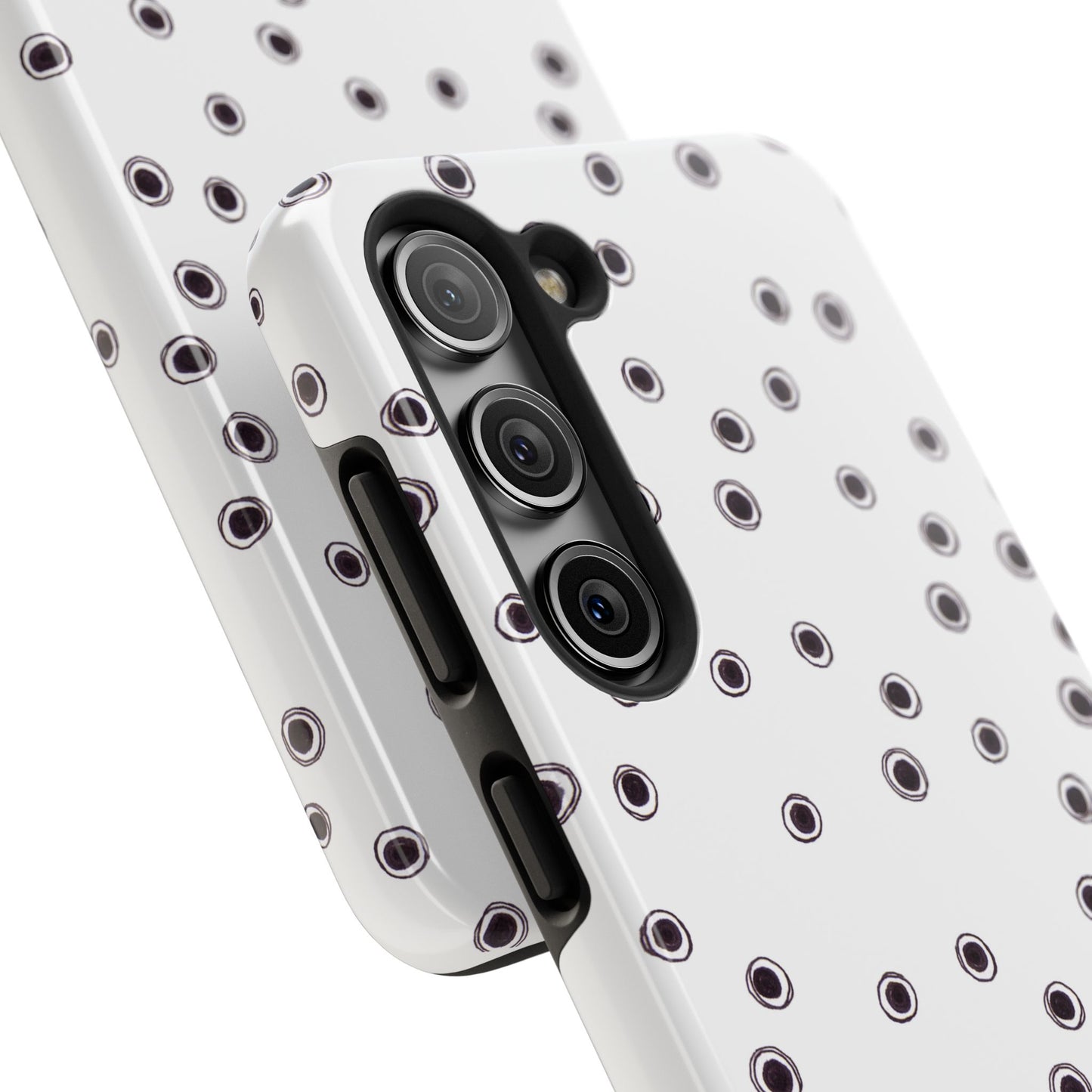 Halo Dots White Phone Case