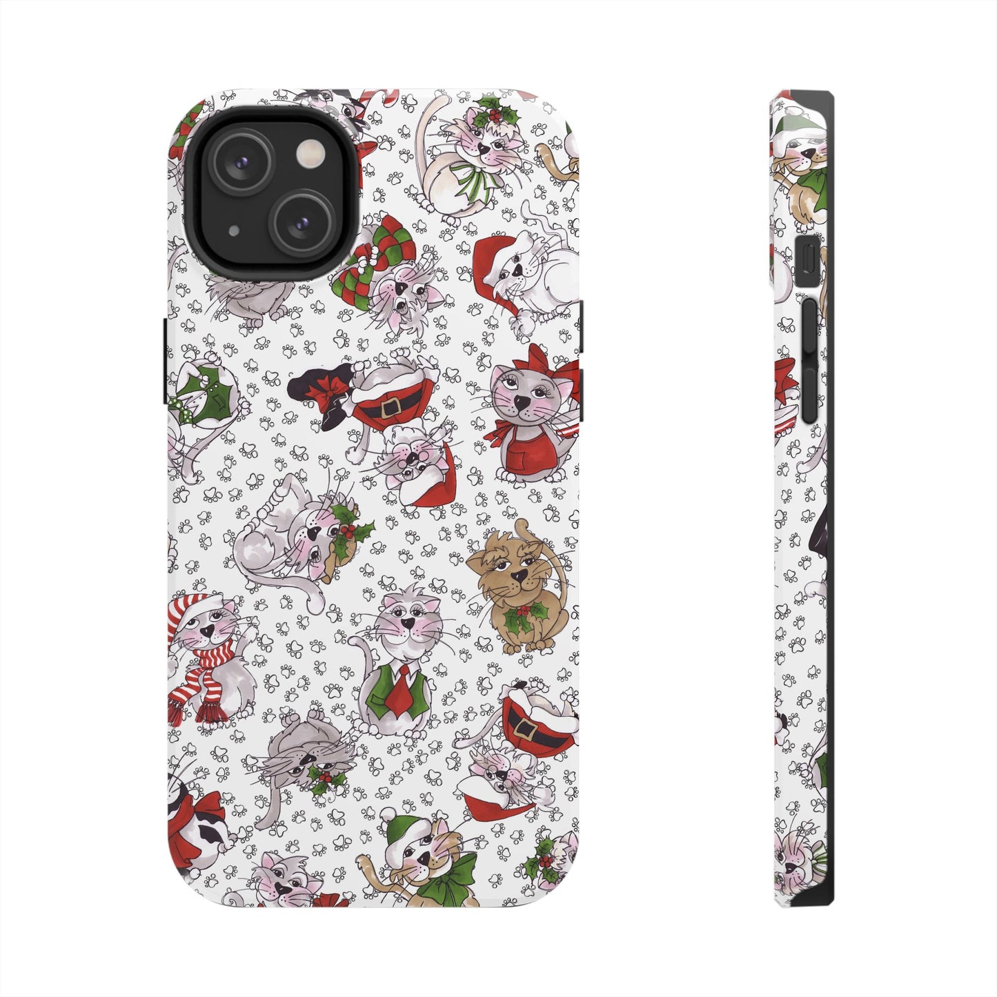 Kitty Blizzard White Phone Case