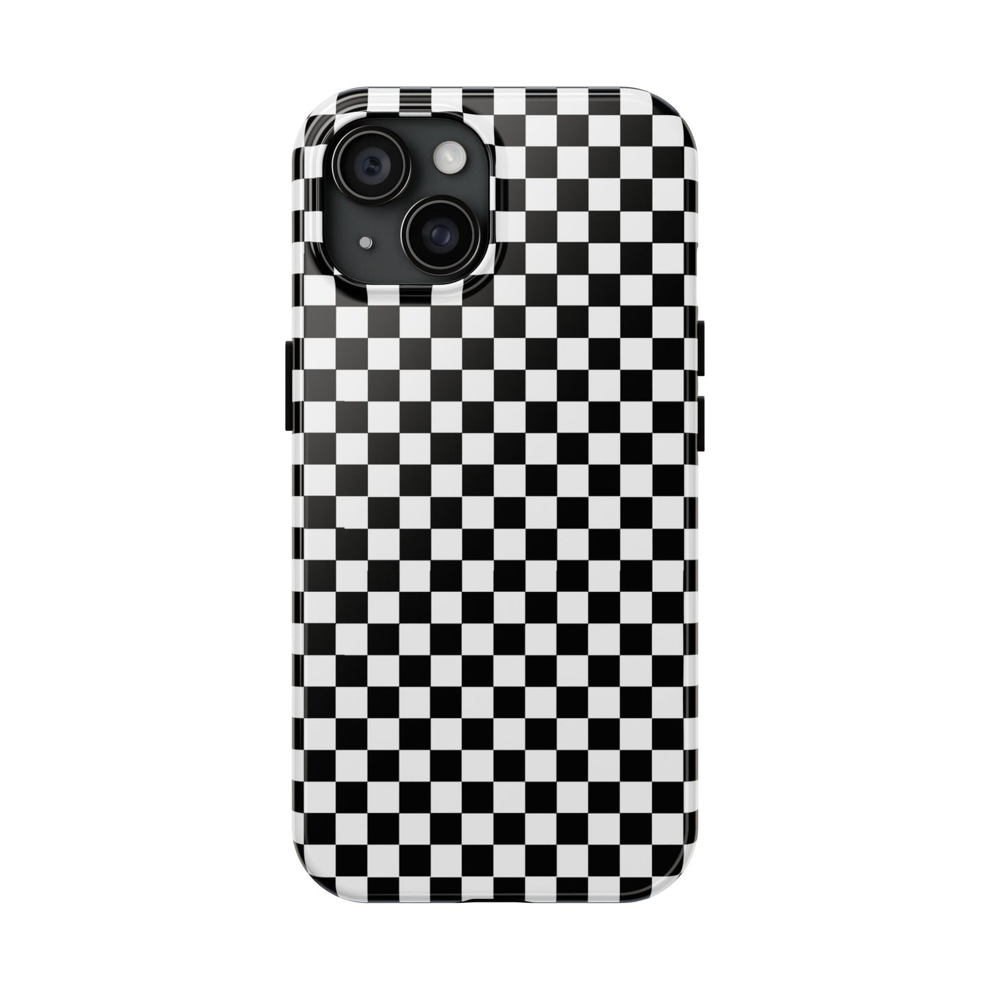 Checkerboard Black / White Phone Case