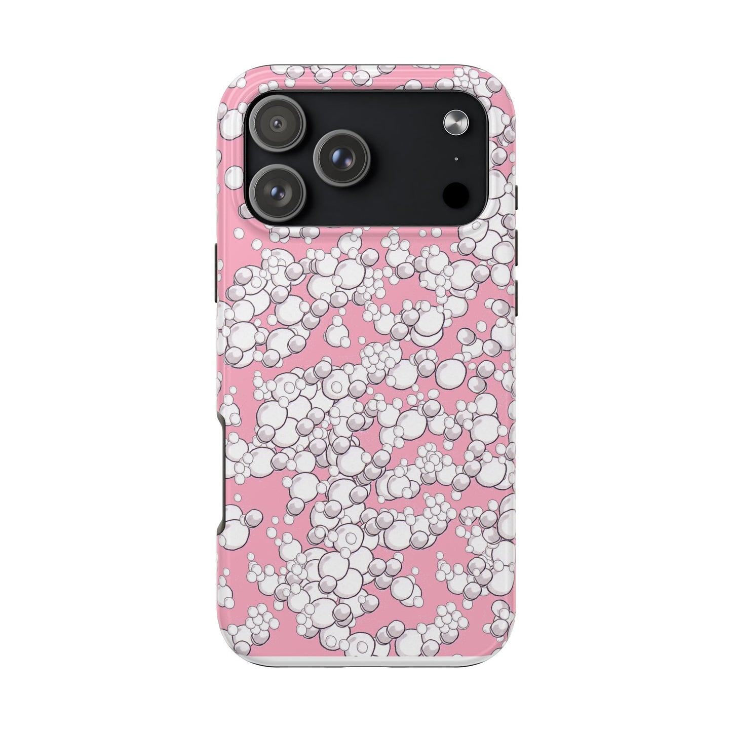 Bubble Dots Pink Phone Case