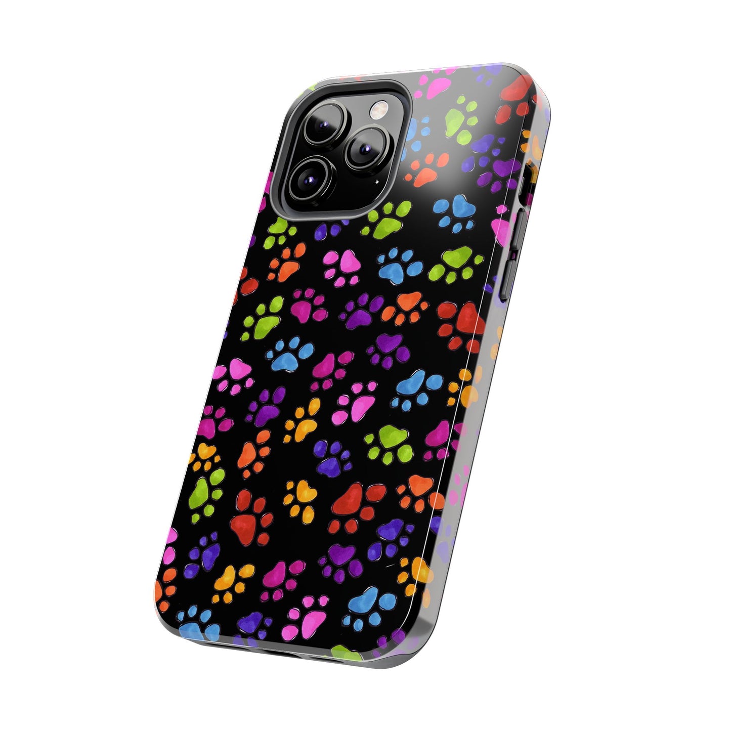 Fancy Paws Black Phone Case