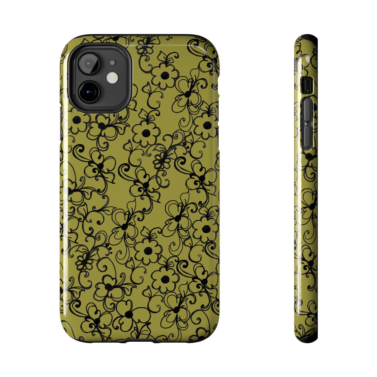 Daisy Jungle Green Phone Case