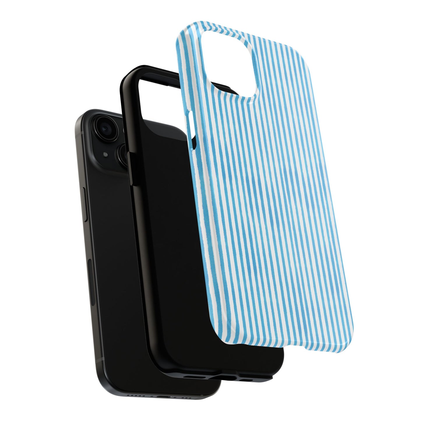 Lazy Stripe Turquoise Phone Case