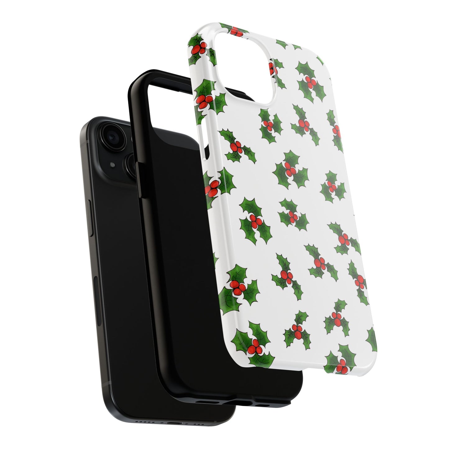 Lotsa Holly White Phone Case