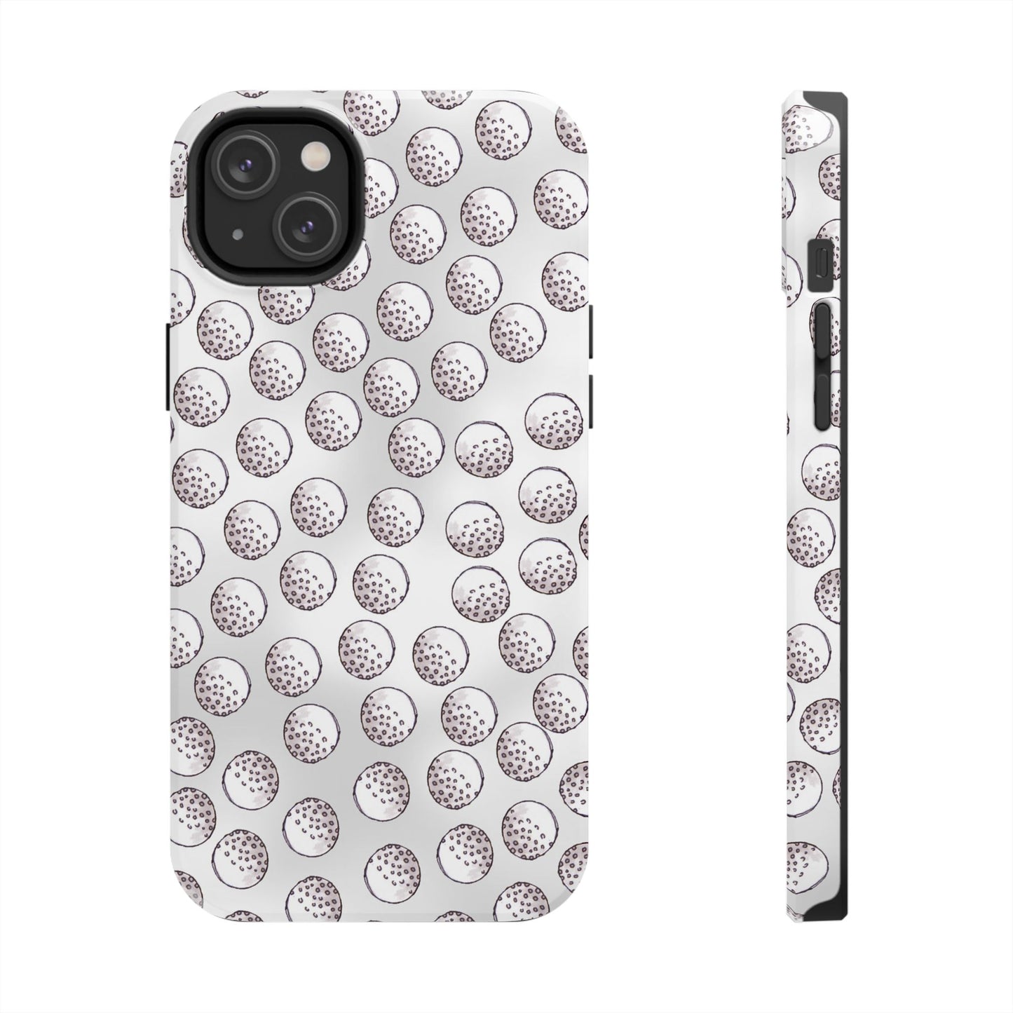 Ball Dots Gray Phone Case