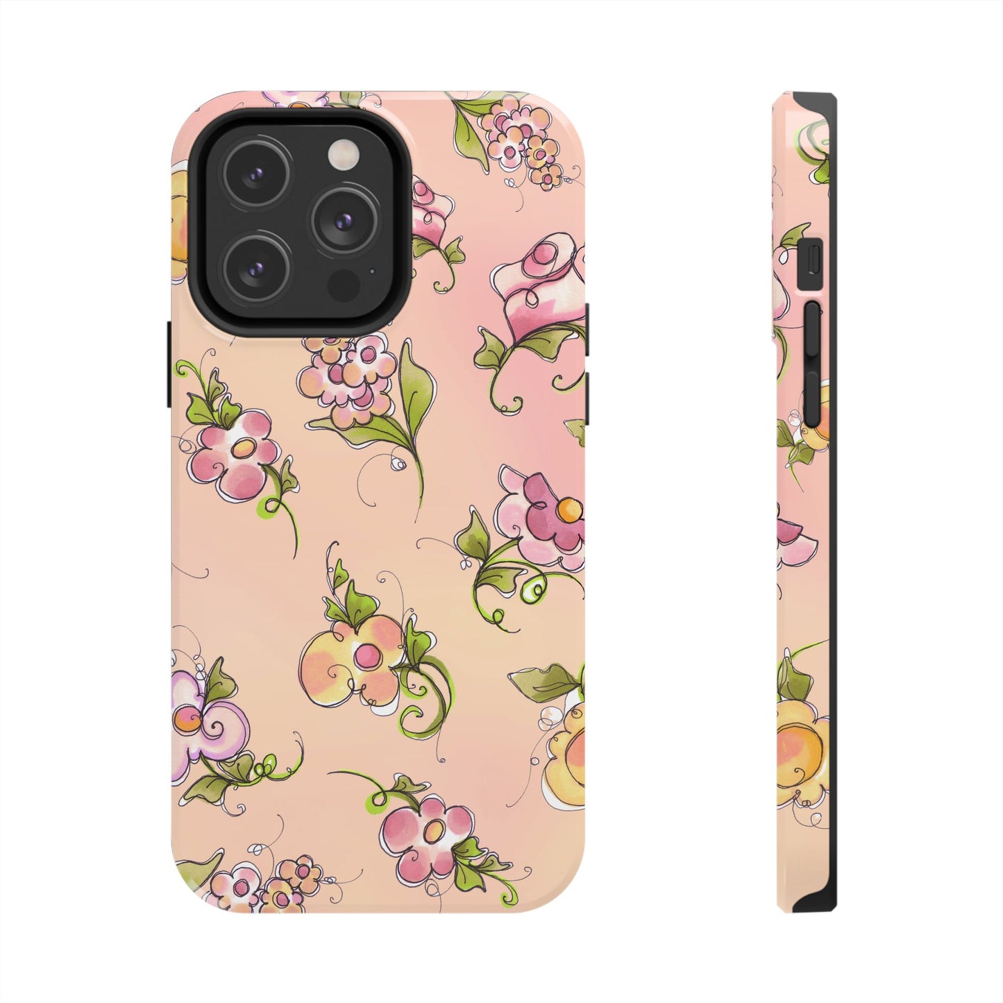 Flower Toss Sunrise Phone Case