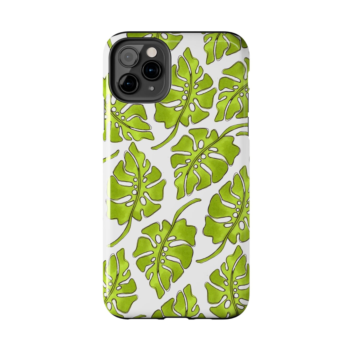 Big Leaf White Phone Case