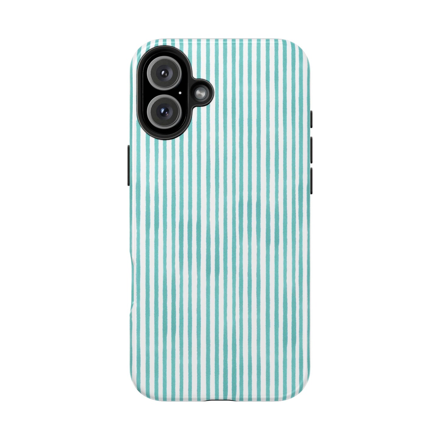 Lazy Stripe Turquoise Phone Case