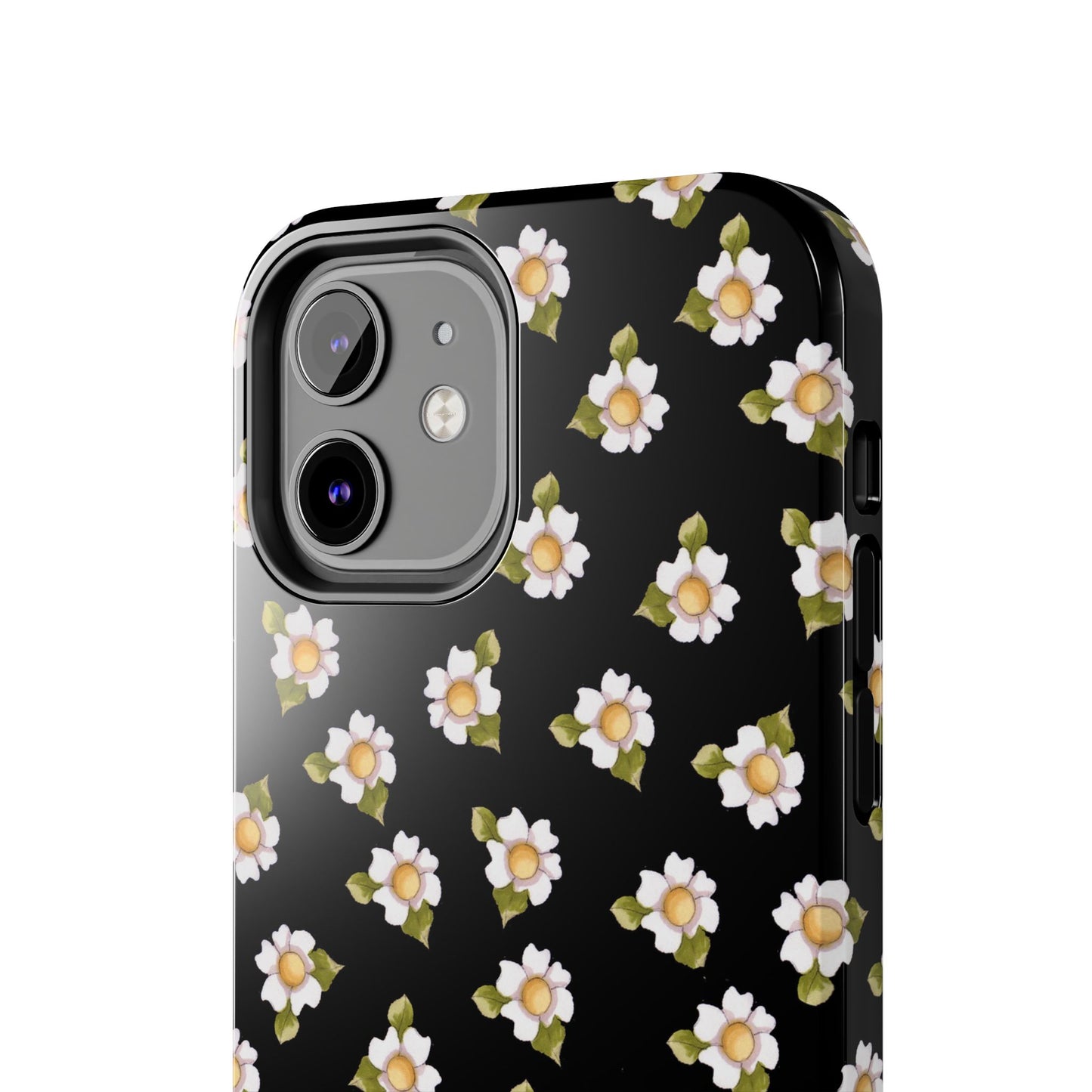 Daisies Black Phone Case
