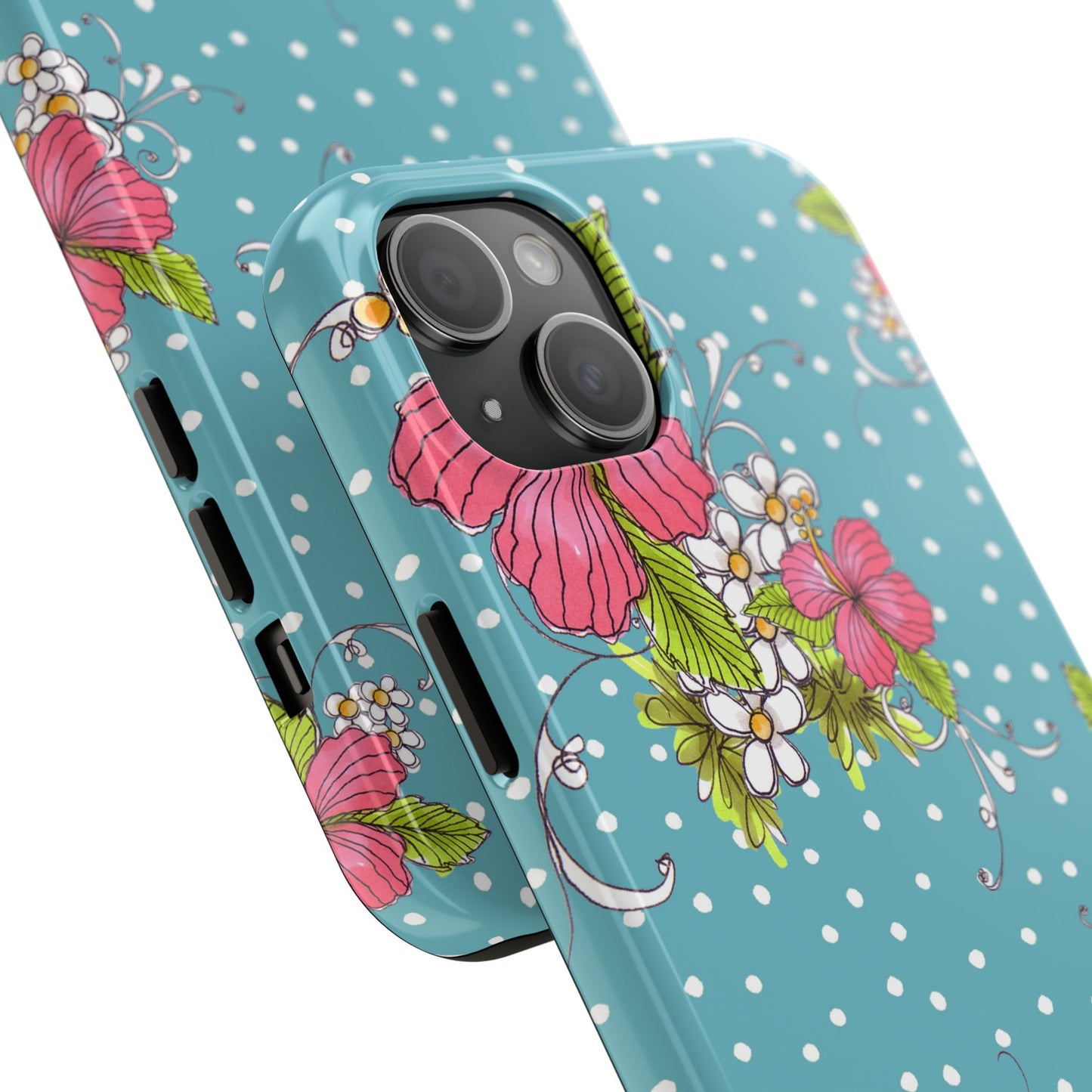 Lady Luau Turquoise Phone Case