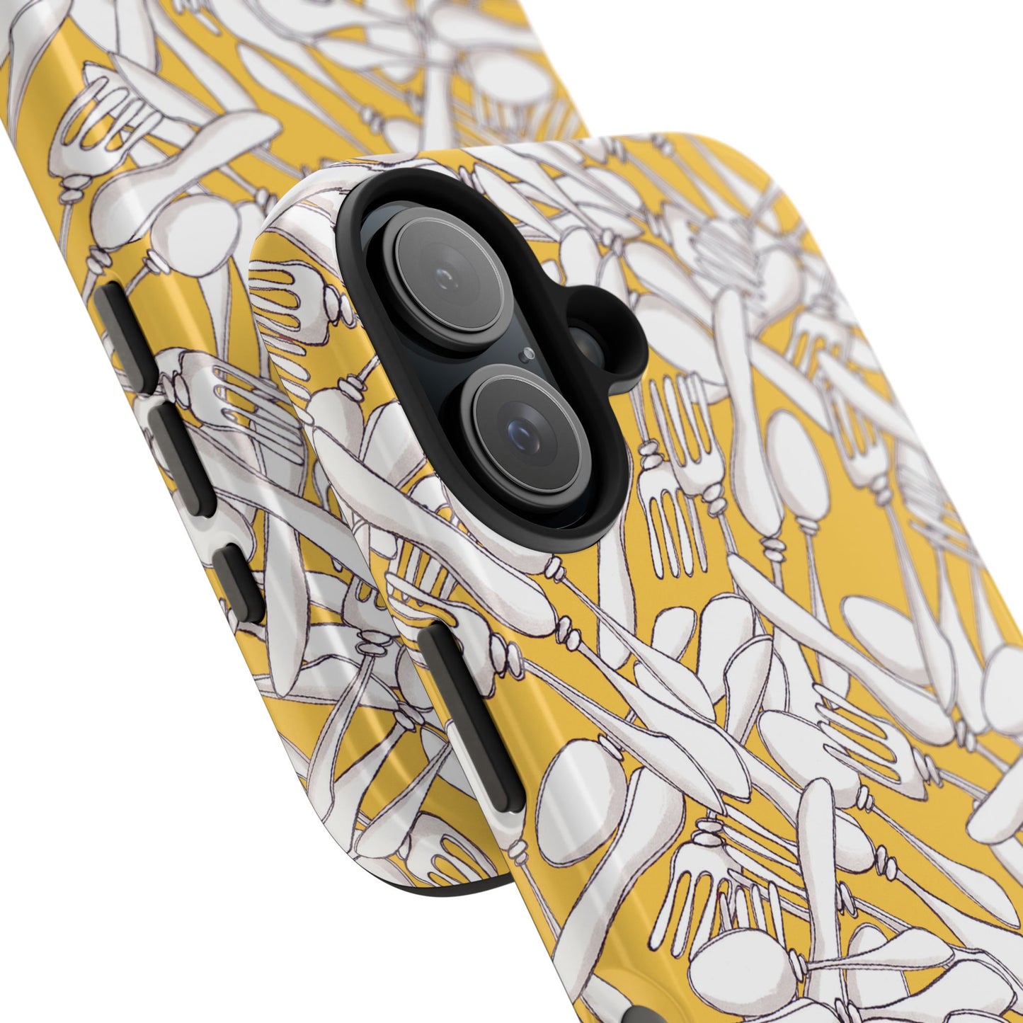 Silverware Wars Yellow Phone Case