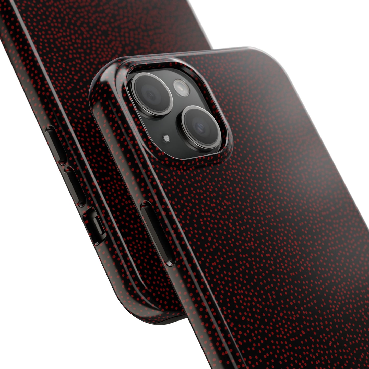Mini Dot Black / Red Phone Case