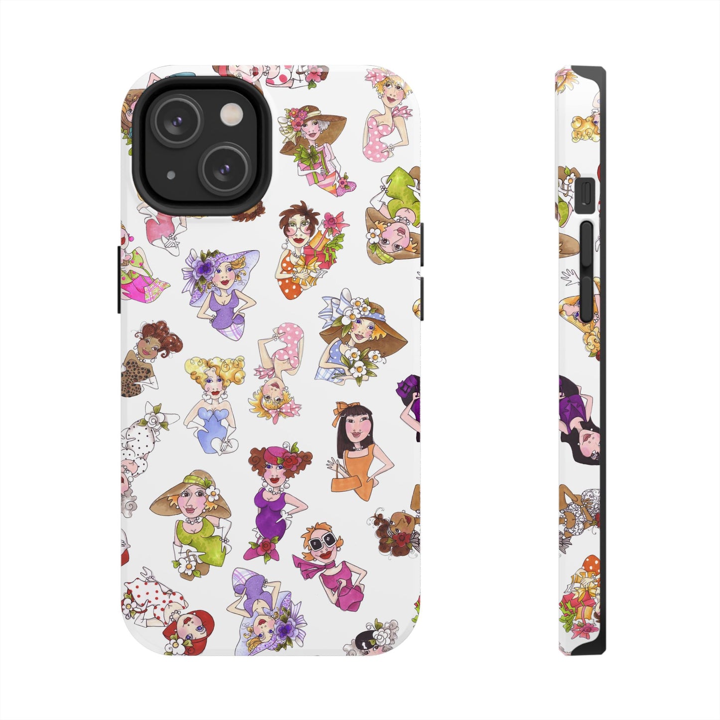 Fast Women Tossed White Phone Case