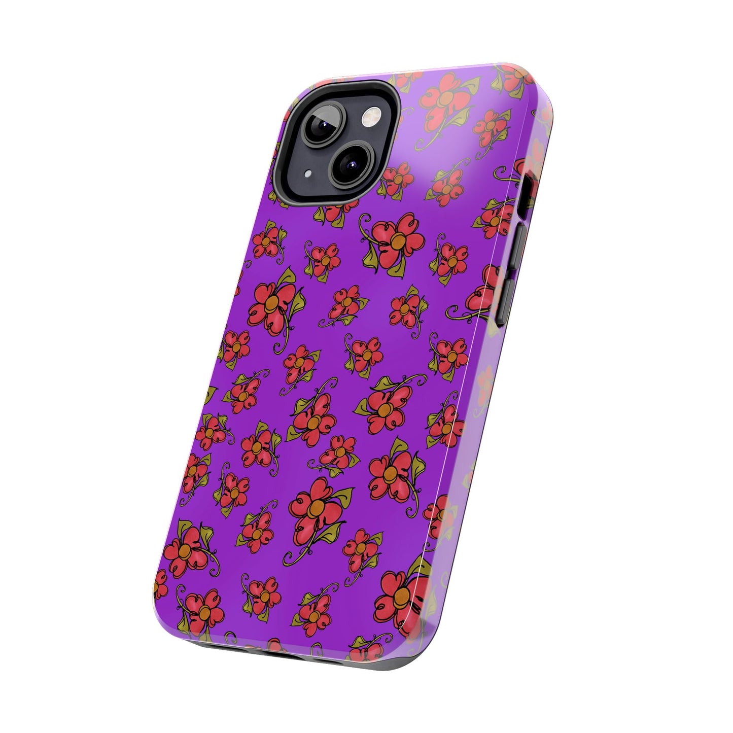 Daisy Caper Purple Phone Case