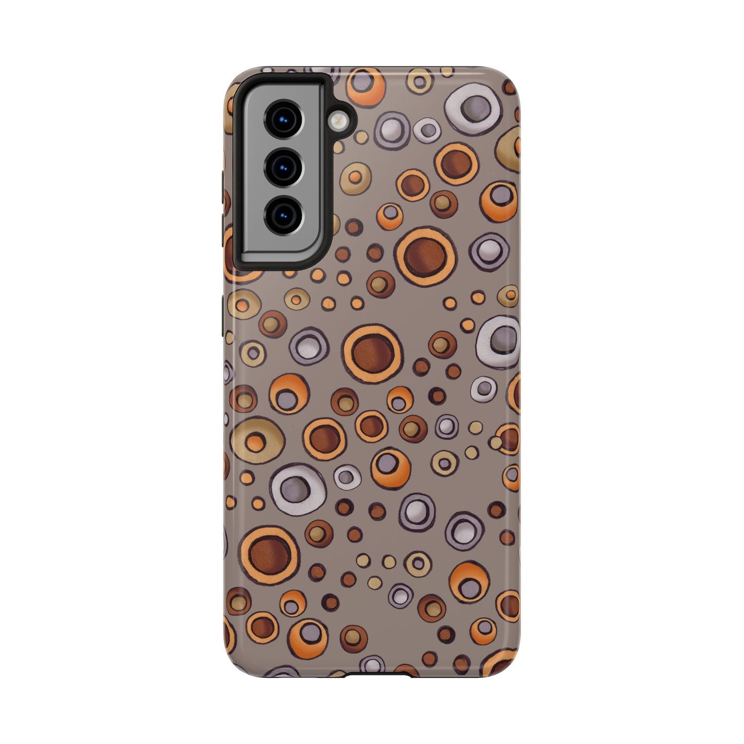 Doggy Dots Gray Phone Case