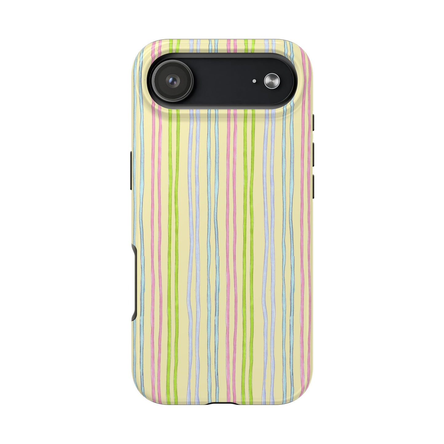 Belle Stripe Yellow Phone Case