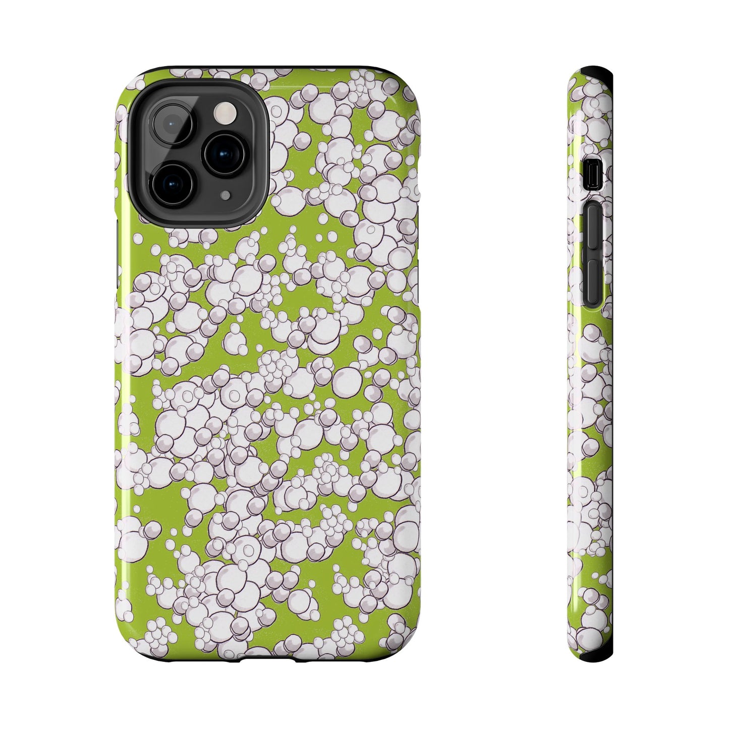 Bubble Dots Green Phone Case