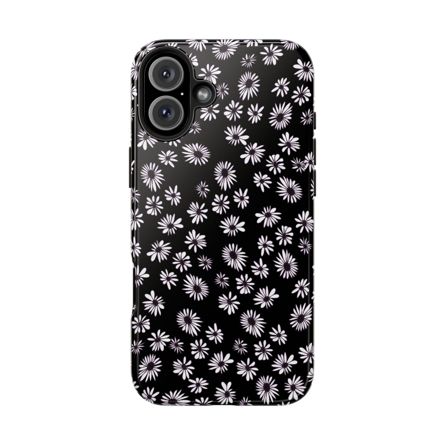 Random Daisy Black / White Phone Case