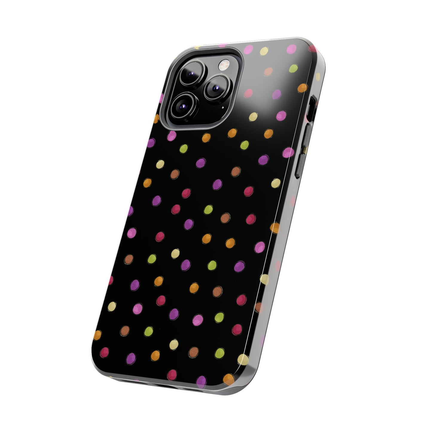 Tea Dot Black Phone Case