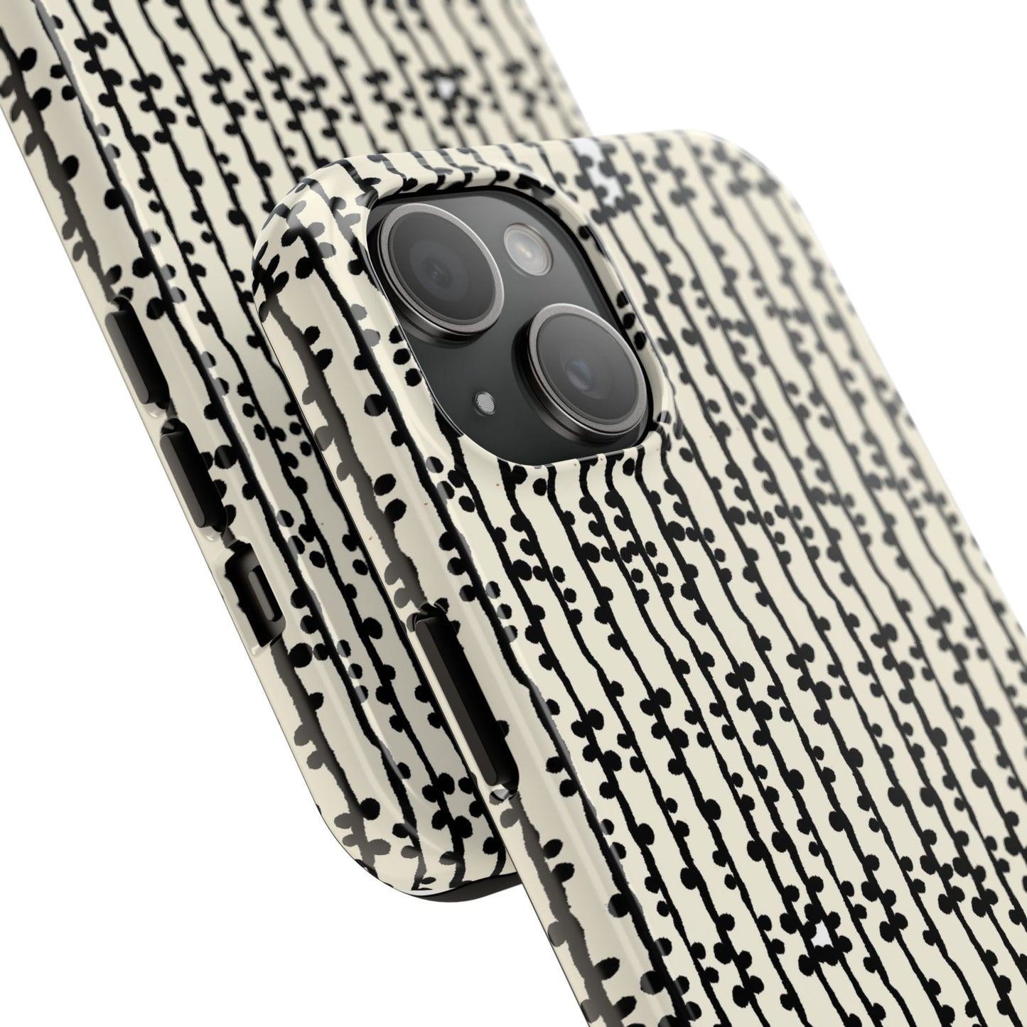 Loopy Stripe Bone Phone Case