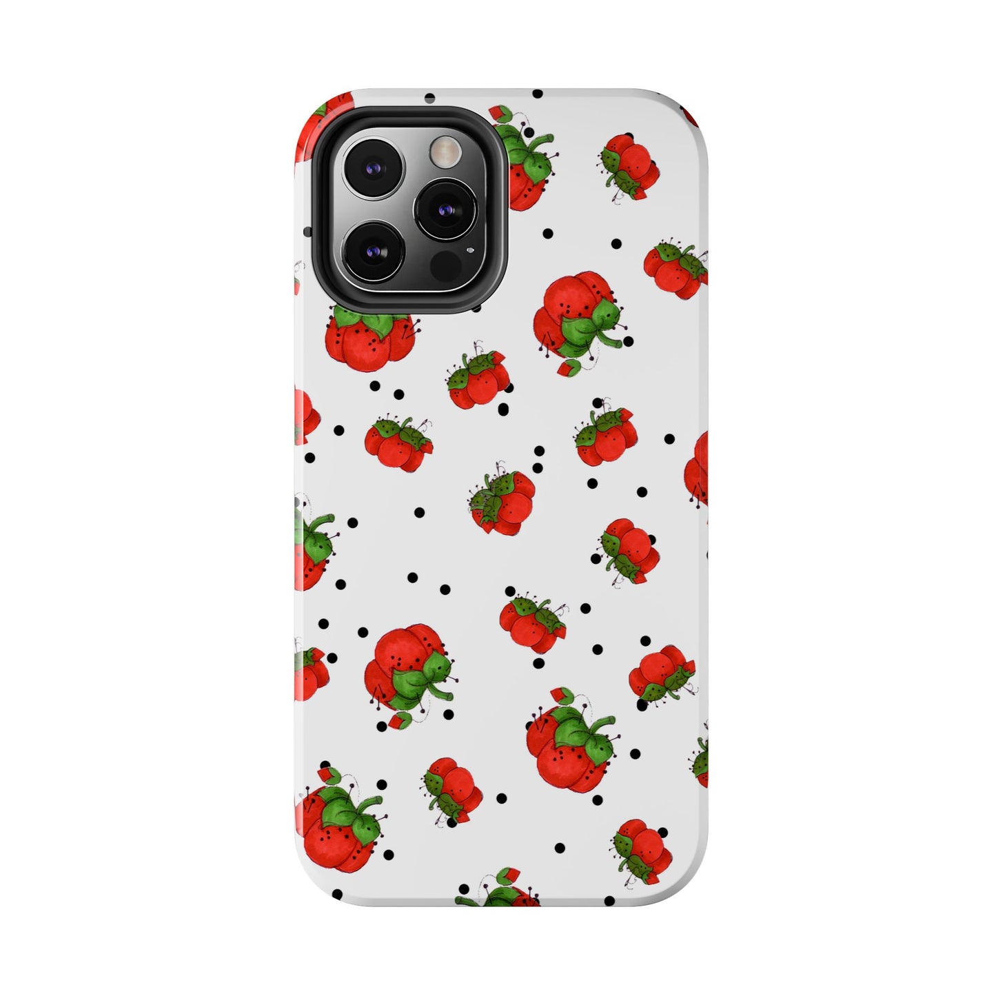 Pin Dots White Phone Case