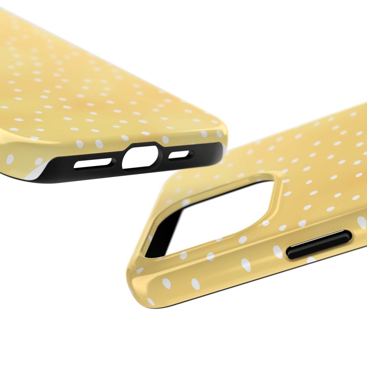 Dinky Dots Sunshine / White Phone Case