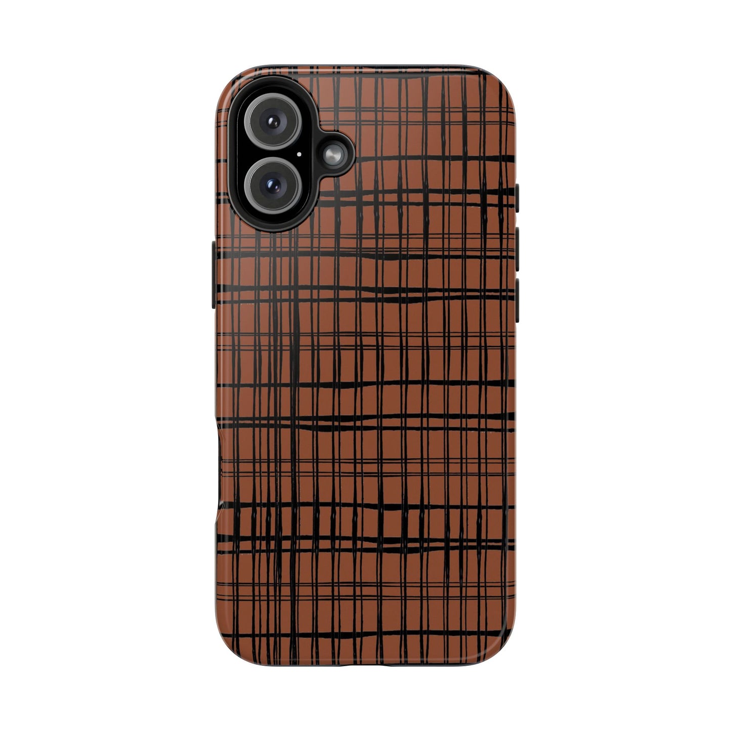 Doggie Fence Rust Phone Case
