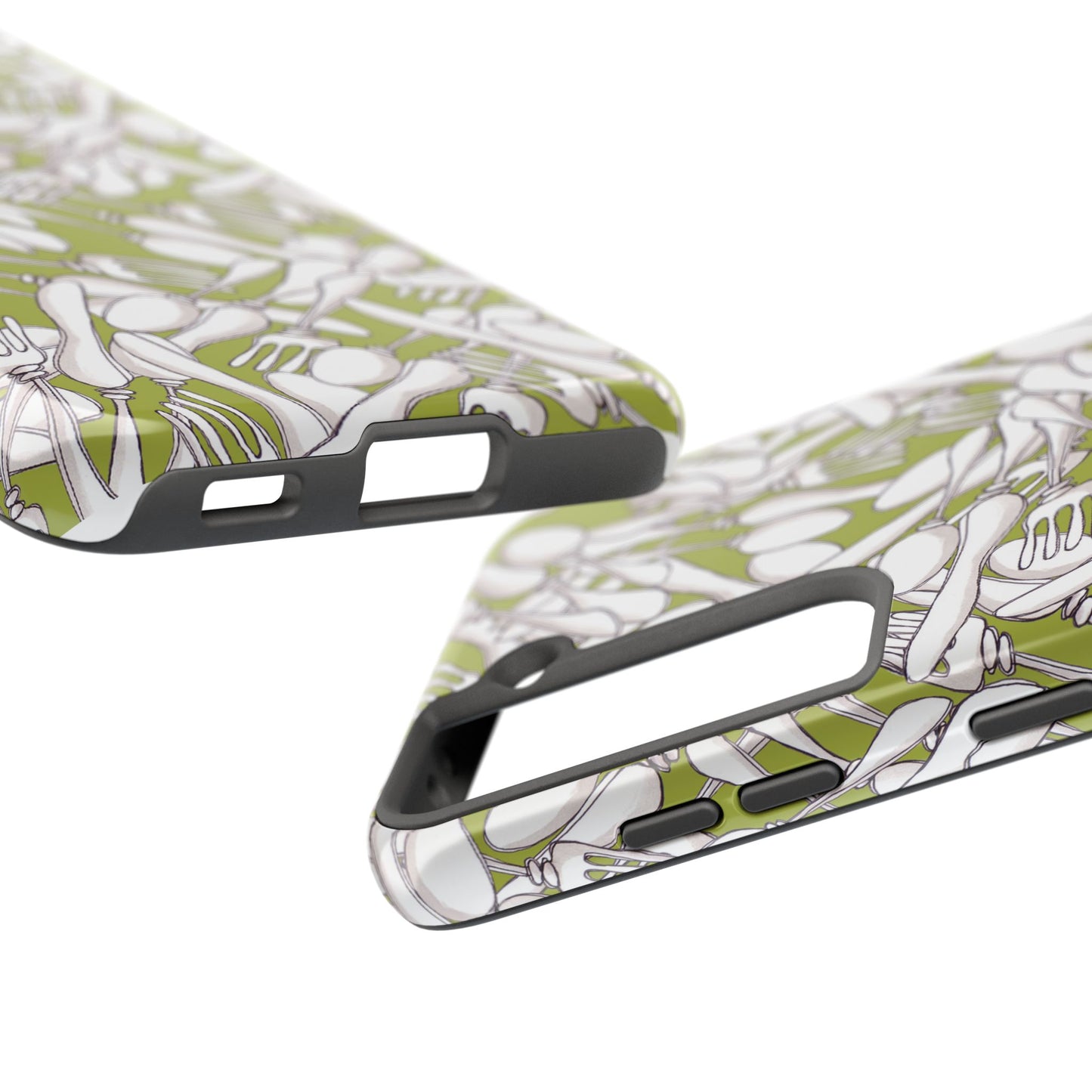 Silverware Wars Green Phone Case