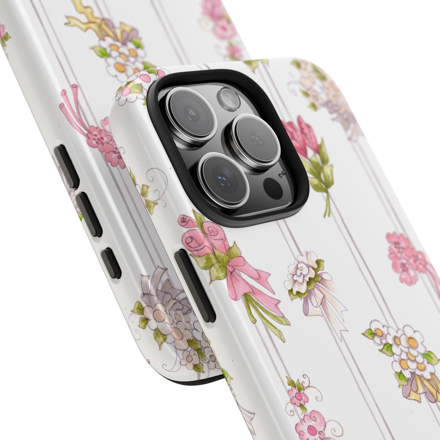 Bouquet Stripe Phone Case