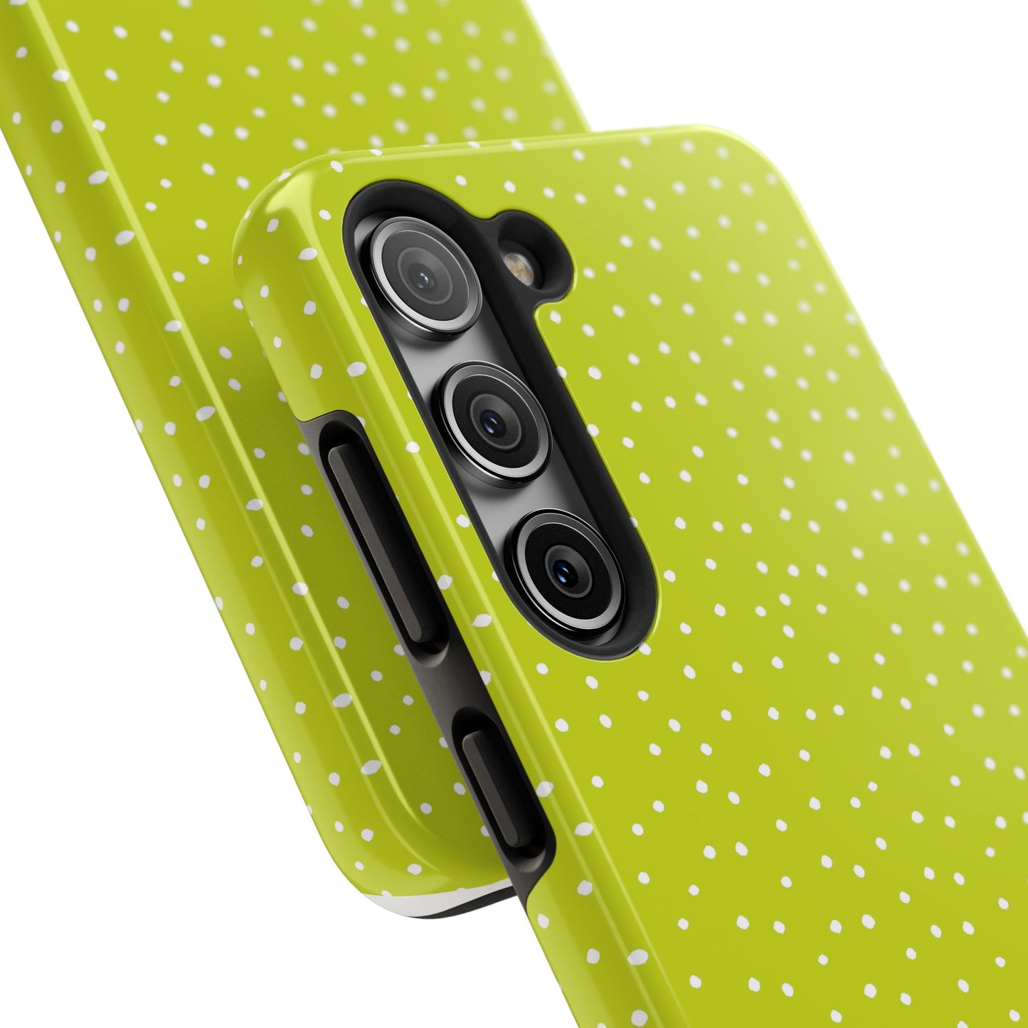 Dinky Dots Lime / White Phone Case