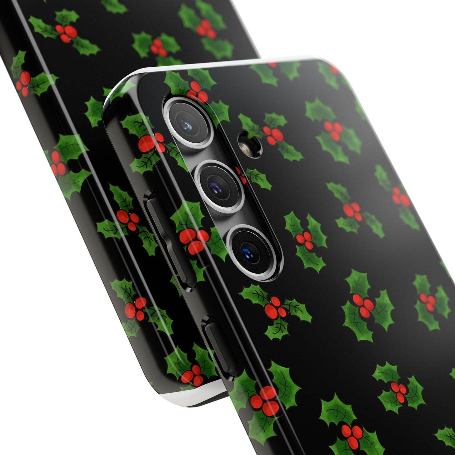 Lotsa Holly Black Phone Case