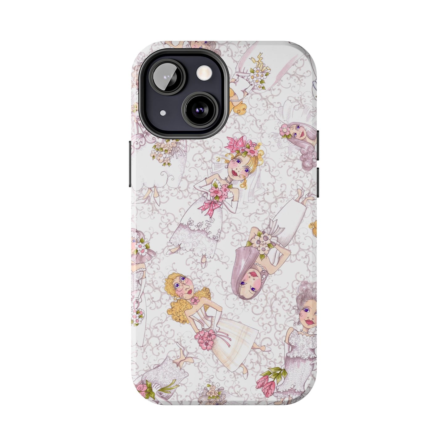 Bridal Scroll Phone Case