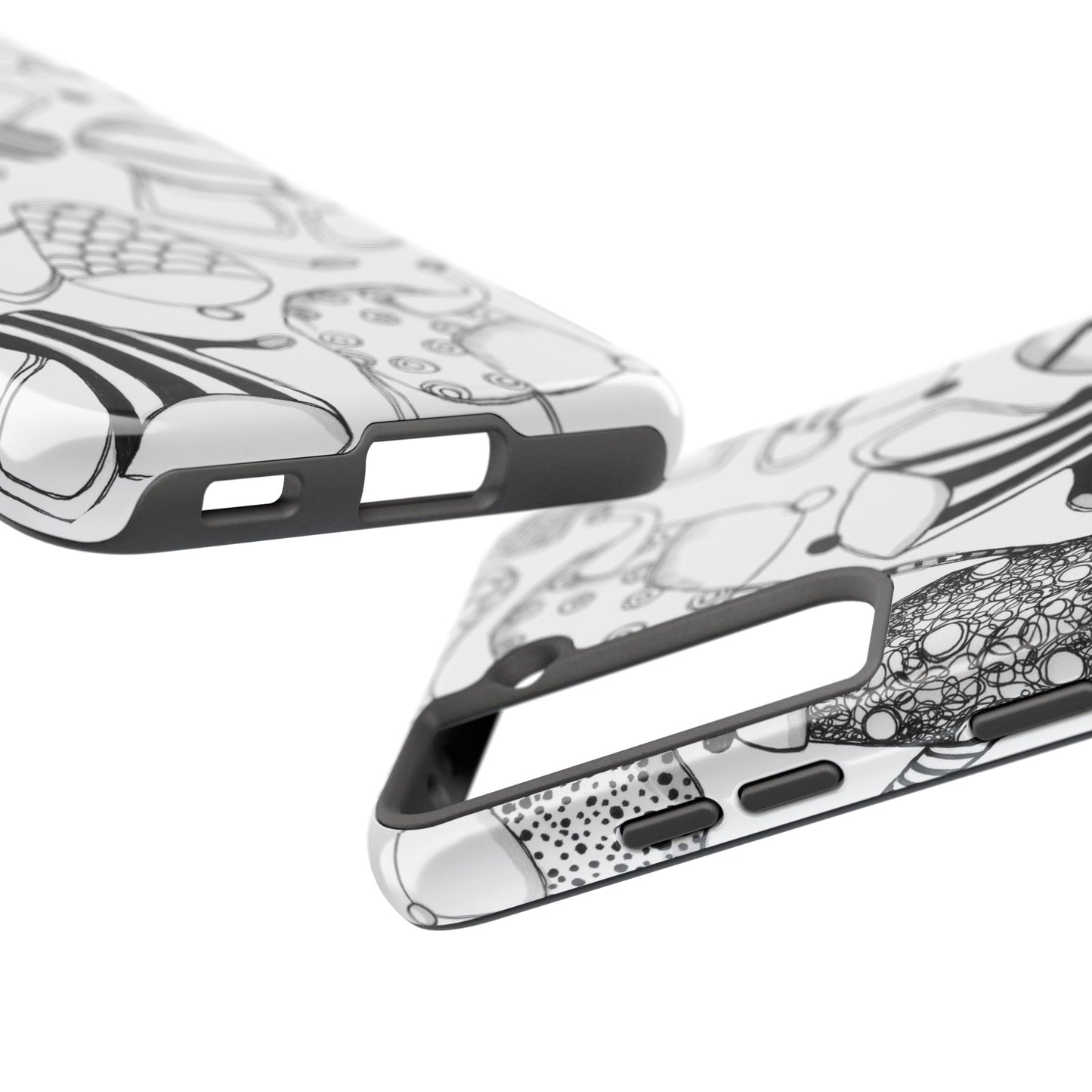 Coffee, Tea Anyone? White Phone Case