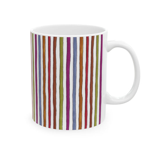 Stripe White Cup