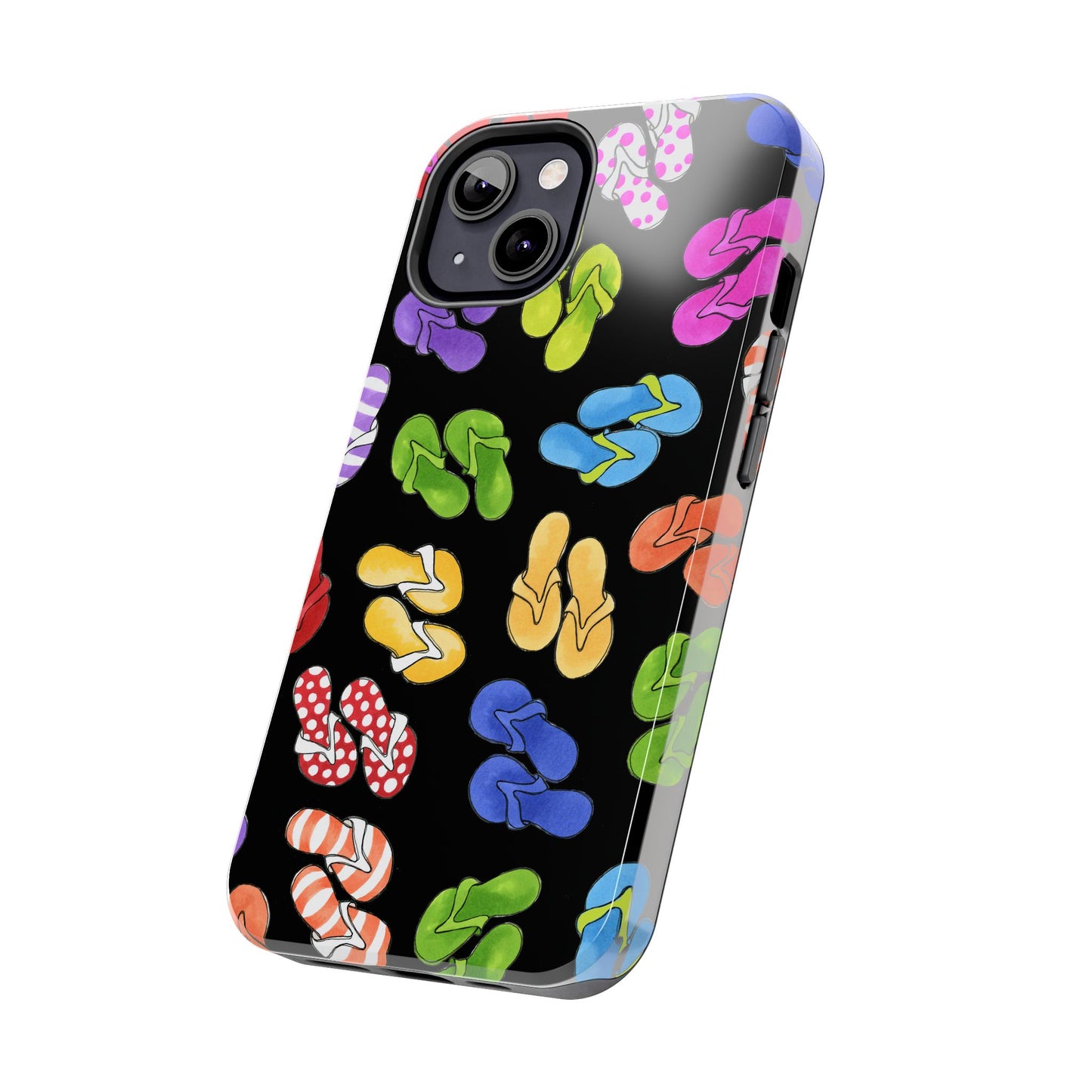 Fun Flops Black Phone Case